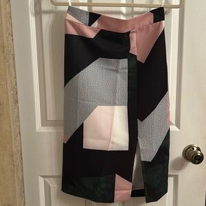 NWT Ted Baker London Women’s Size 1 Sapphire Slit Pencil Skirt